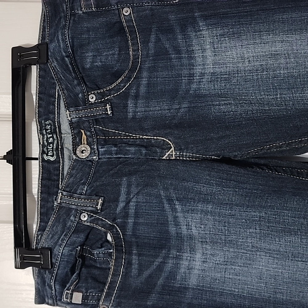 Big Star Sweet Low Boot Women's Jeans 31 Long - Picture 4 of 5